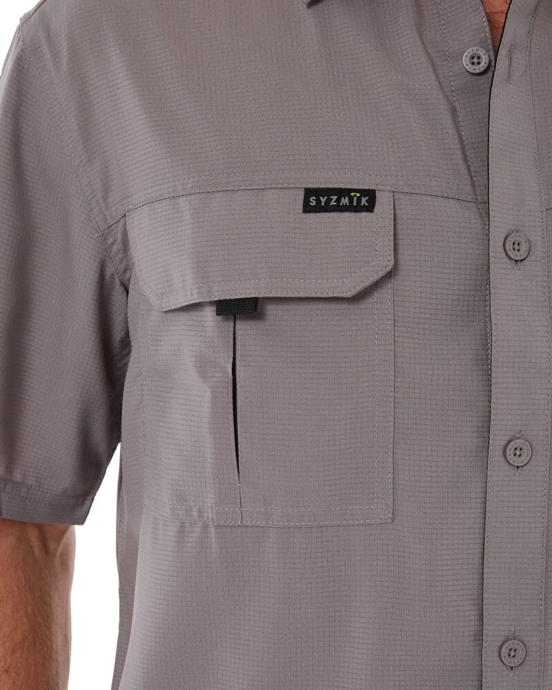 Outdoor Short Sleeve Shirt - Stone - Image 9