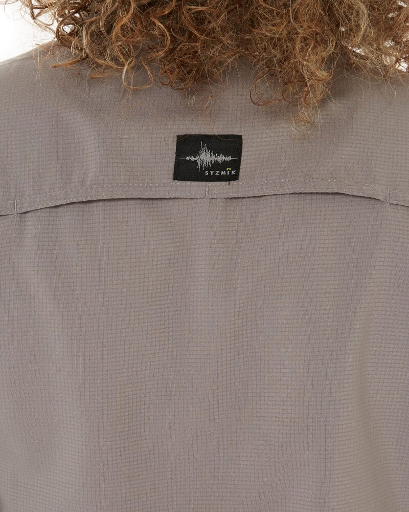 Womens Outdoor Long Sleeve Shirt - Stone - Image 5