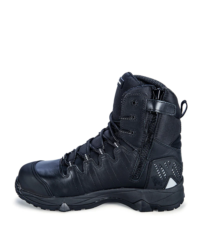 TerraPro Zip Safety Boot - Black - Image 2