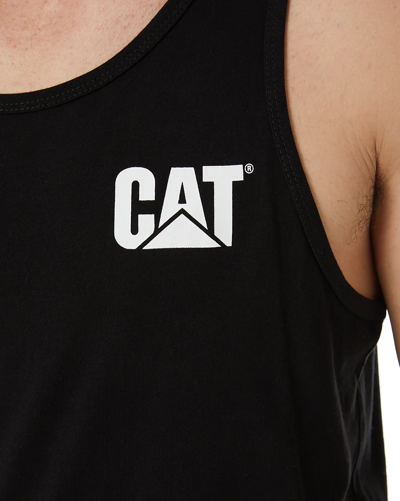 Trademark Singlet - Black - Image 5