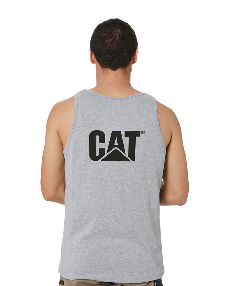 Trademark Singlet - Heather Grey - Image 4