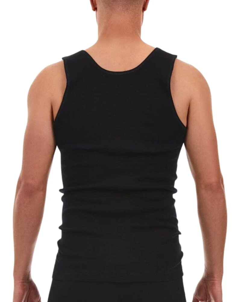 Cotton Singlet - Black - Image 2