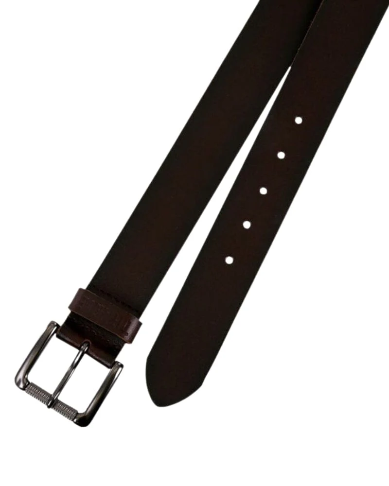 Tradie Leather Belt - Brown - Image 2