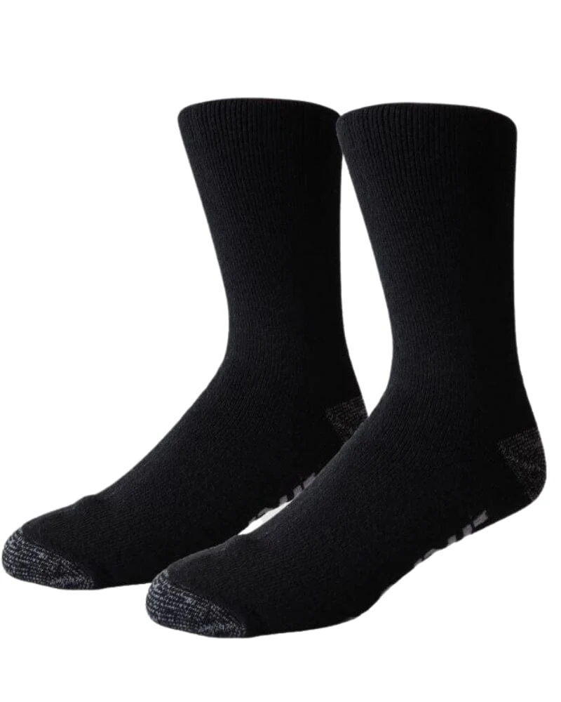 Wool Blend Work Socks 2pk - Black - Image 3