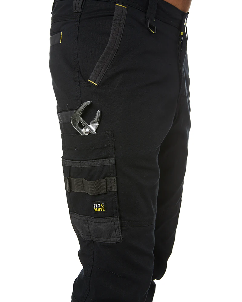 Flex and Move Stretch Cargo Utility Pant - Black - Image 6