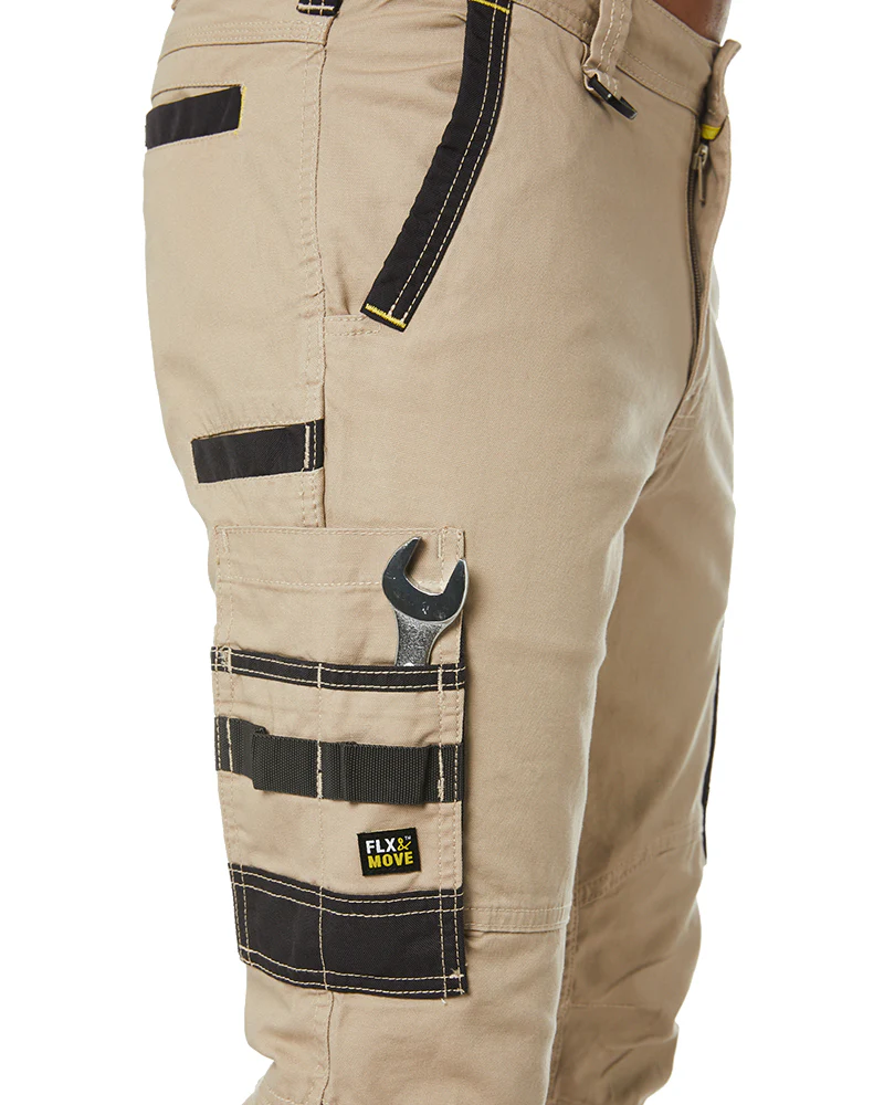 Flex and Move Stretch Cargo Utility Pant - Stone - Image 6