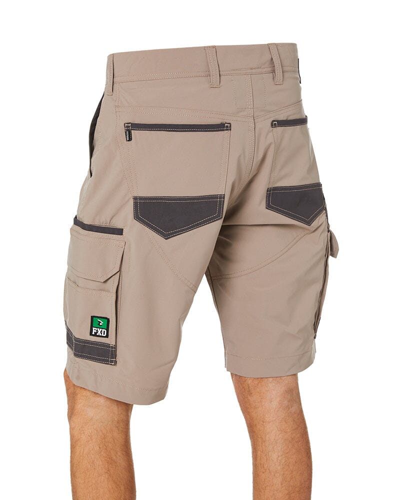 Tradies LS-1 Lightweight Cargo Work Short 2 Value Pack - Khaki/Khaki - Image 3