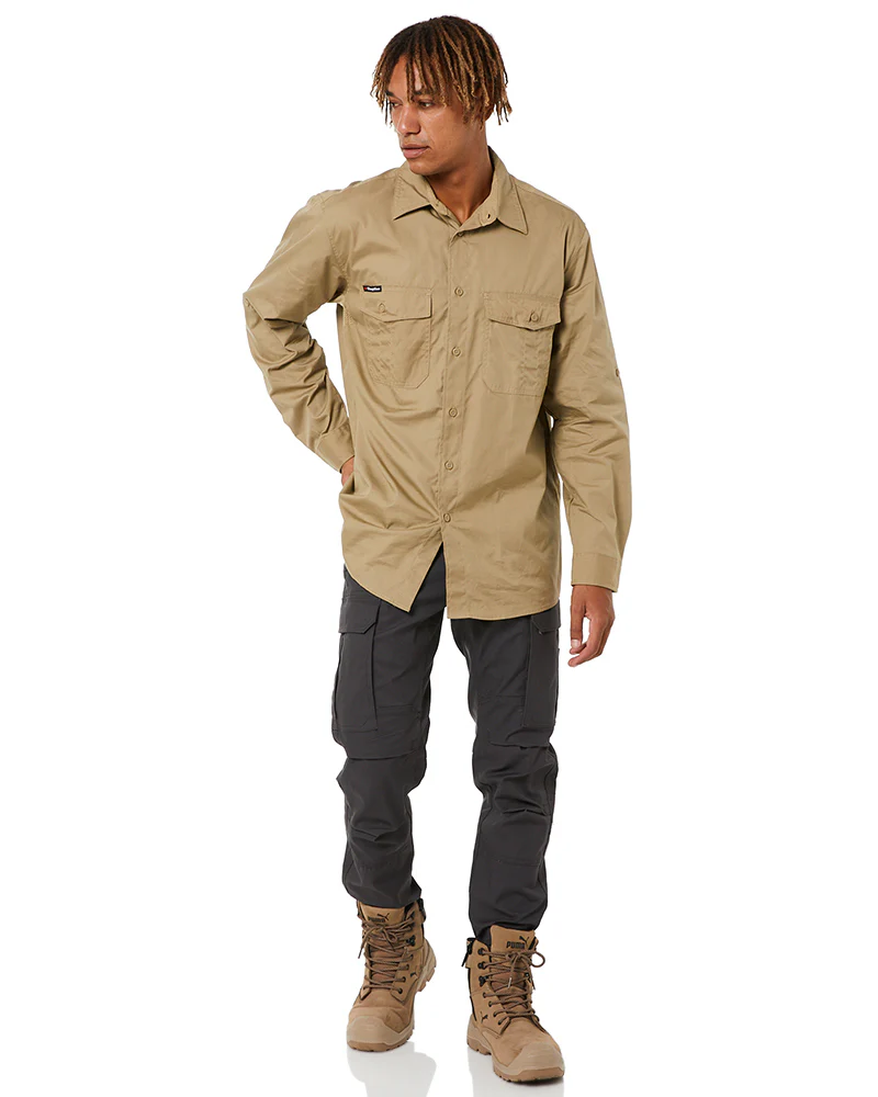 Tradies Stretch Cargo Pant - Charcoal - Image 2