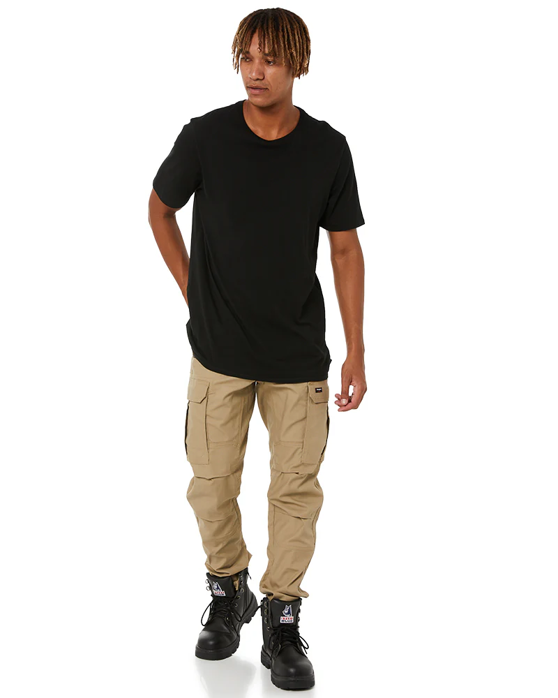 Tradies Stretch Cargo Pant - Khaki - Image 2