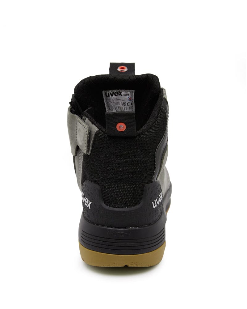 2 x-flow Zip Side Safety Boot - Wolf Grey - Image 3