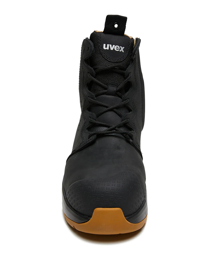 3 x-flow zip side safety boot - Black/Tan - Image 3