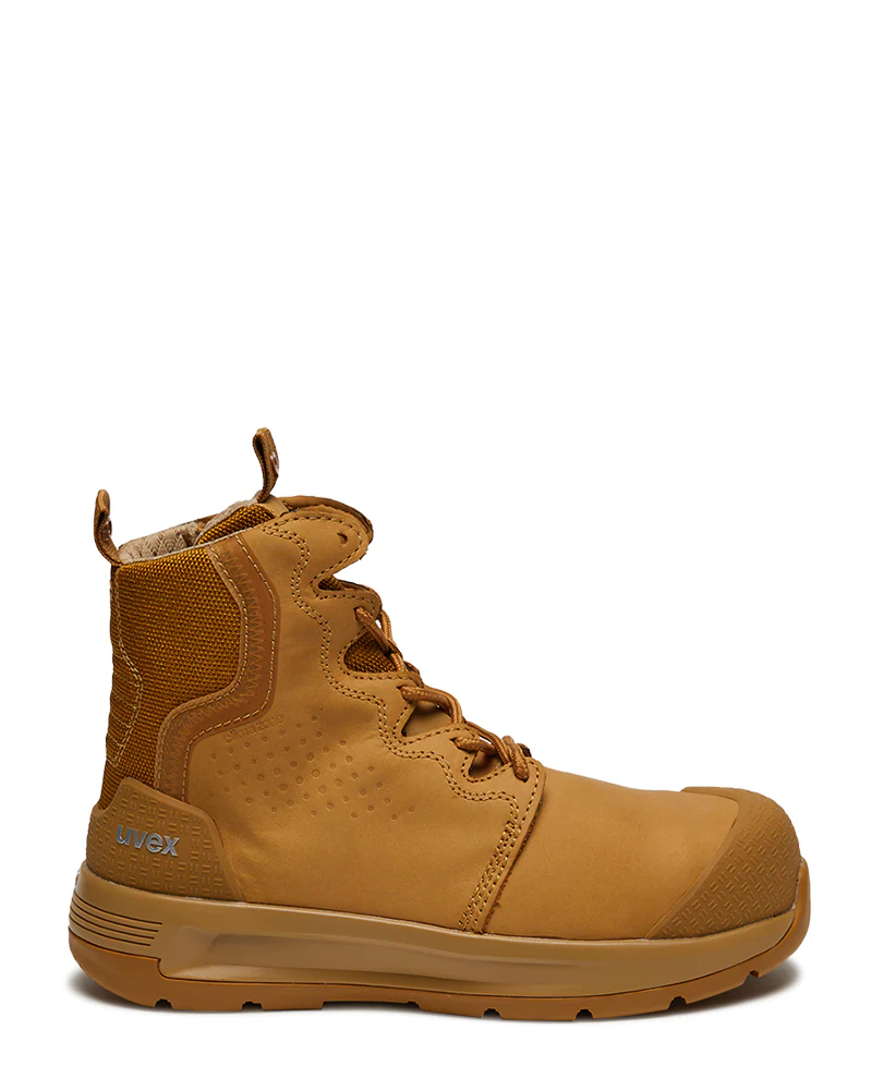 3 x-flow zip side safety boot - Tan - Image 2