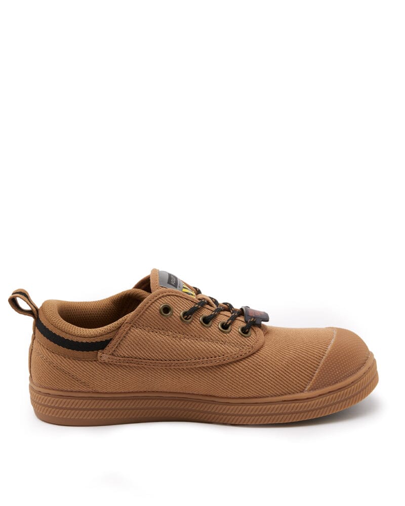 Canvas Safety Shoe - Tan/Gum - Image 4