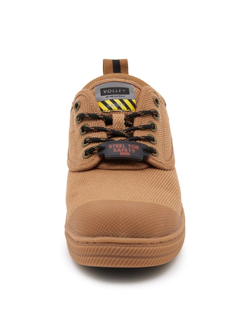 Canvas Safety Shoe - Tan/Gum - Image 5