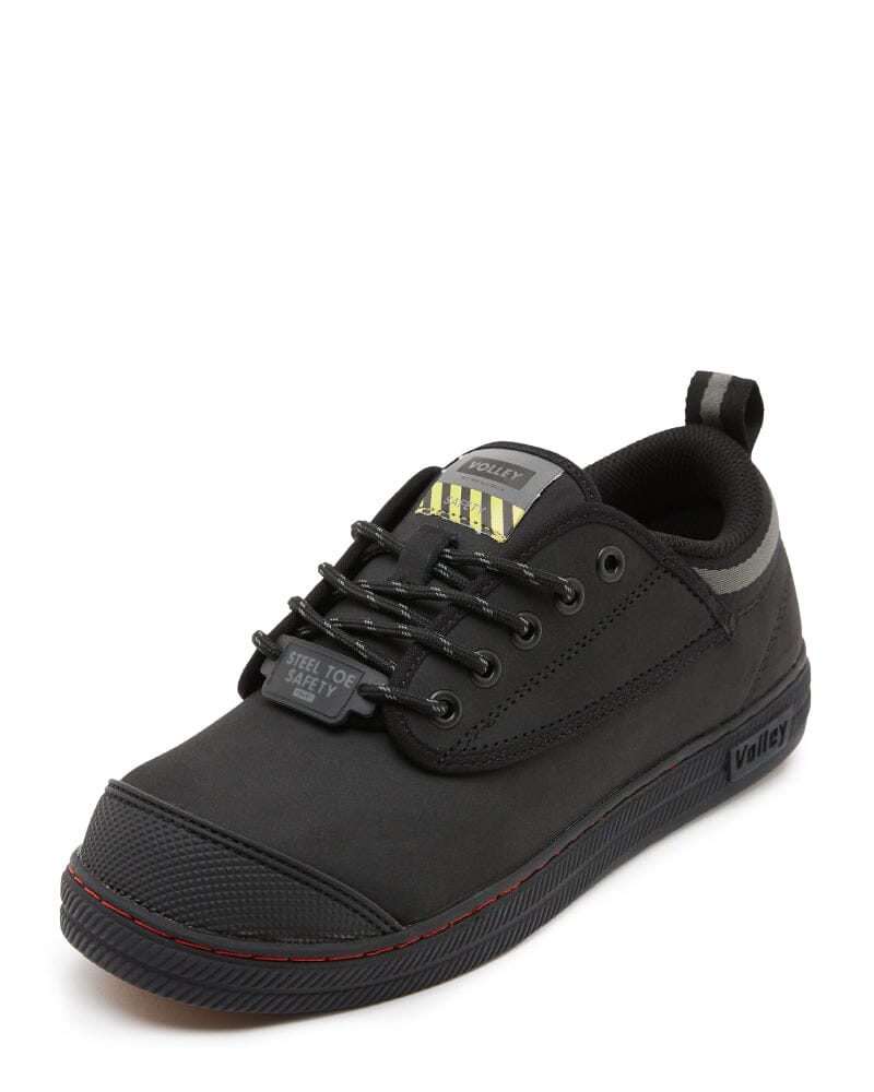Leather Safety Shoe - Black