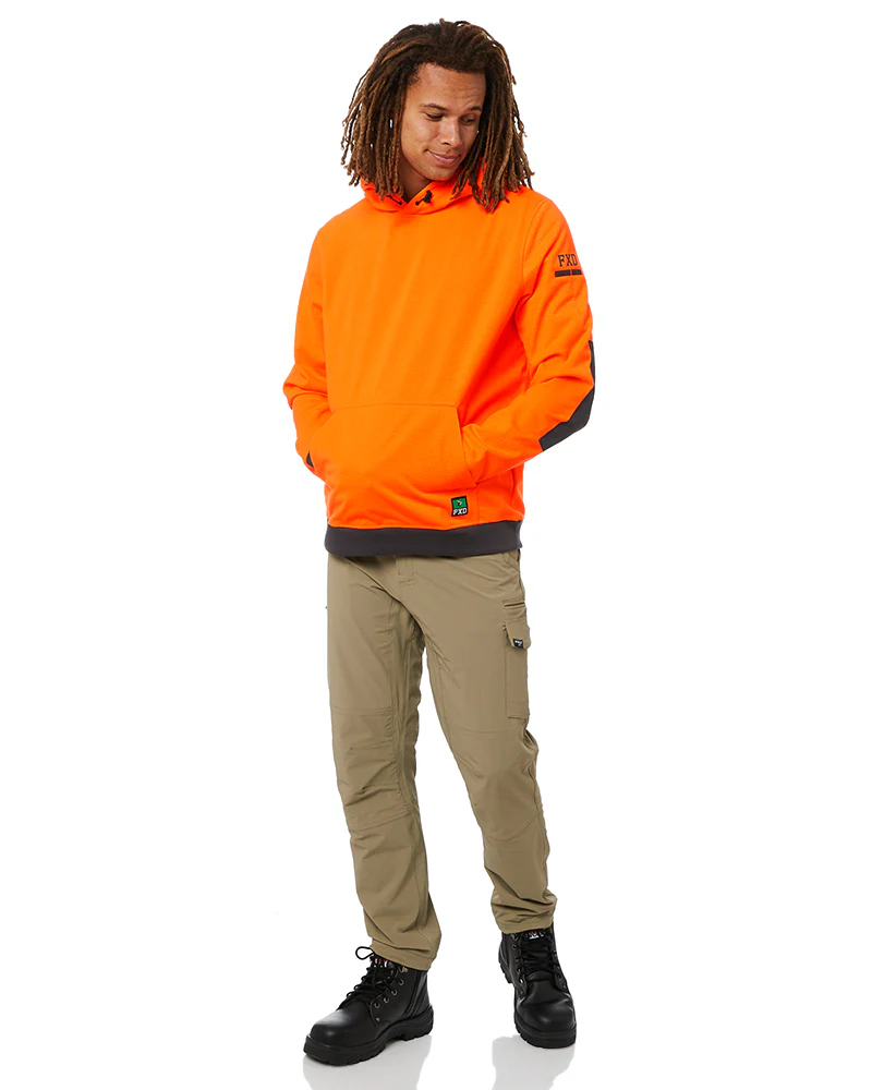 WF-1 Work Fleece Hoodie - Orange - Image 2