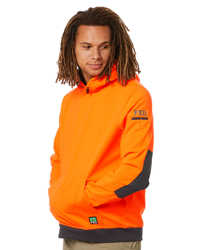WF-1 Work Fleece Hoodie - Orange - Image 3