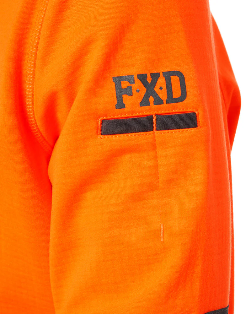 WF-1 Work Fleece Hoodie - Orange - Image 5