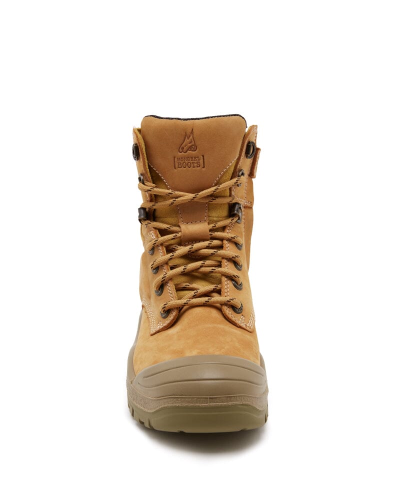 561 High Leg Zipsider boot with scuff cap - Wheat - Image 5