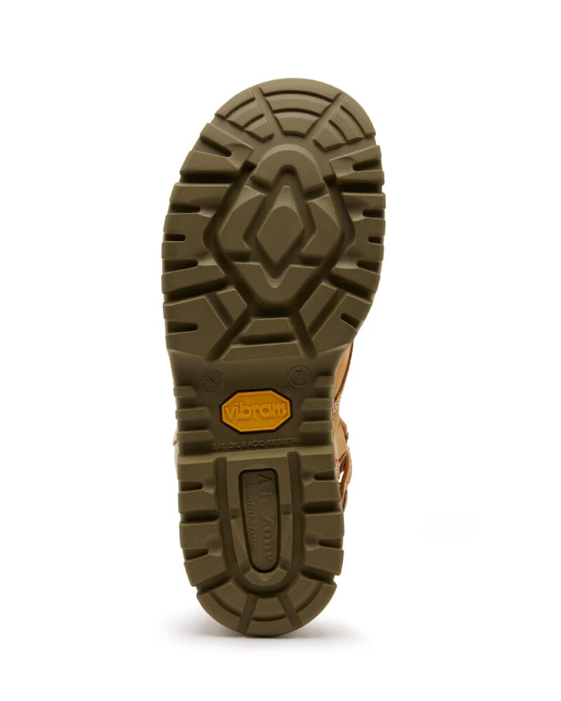 561 High Leg Zipsider boot with scuff cap - Wheat - Image 6