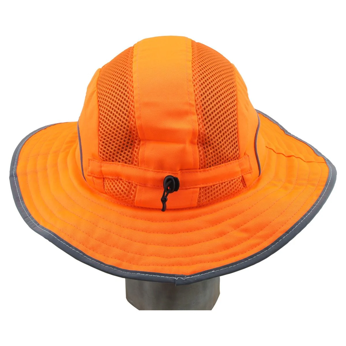 Wide Brim Bump Hat - Orange - Image 4