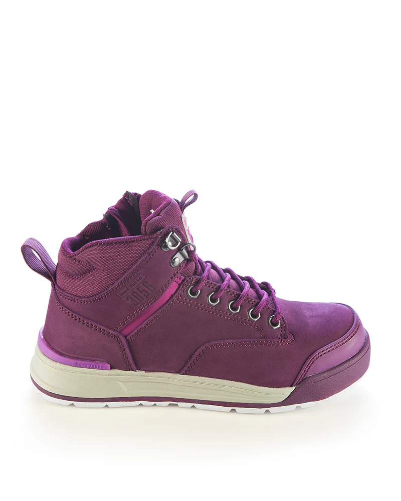 Womens 3056 Zip Side Safety Boot - Shiraz - Image 4
