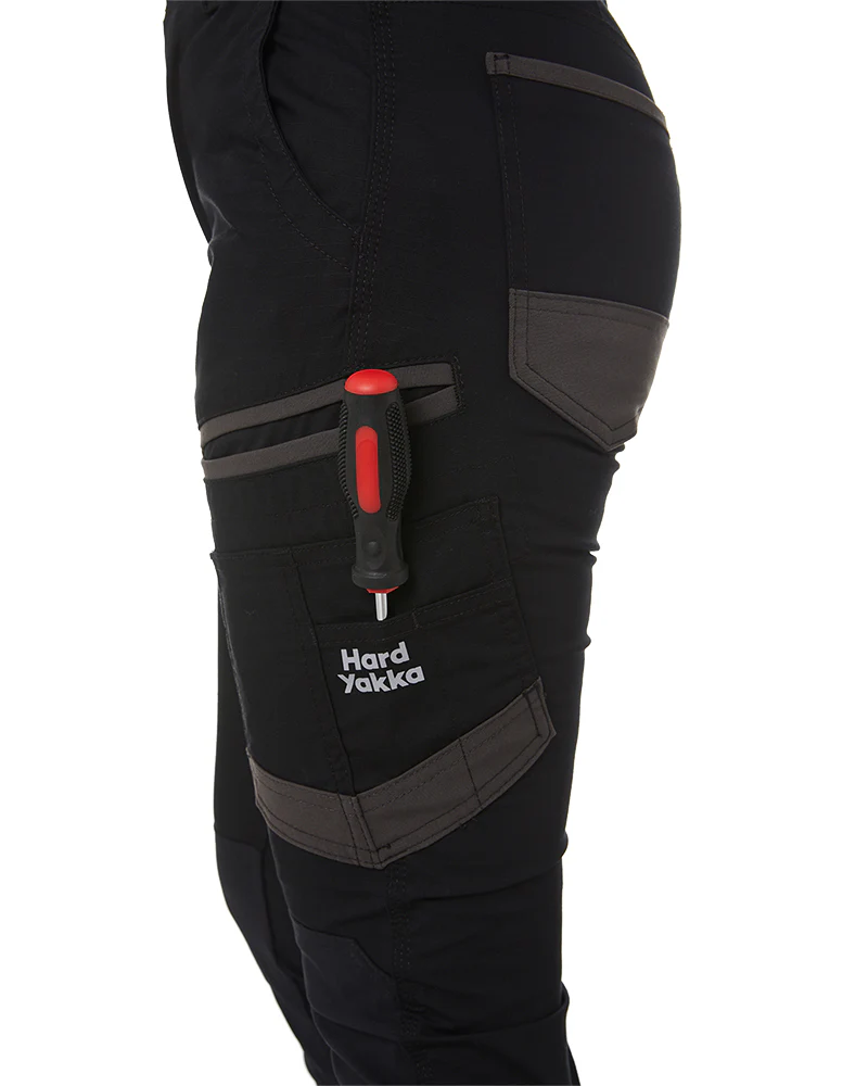 Womens Raptor Cuff Pant - Black - Image 6