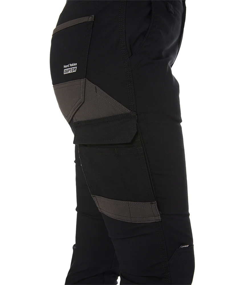 Womens Raptor Cuff Pant - Black - Image 7