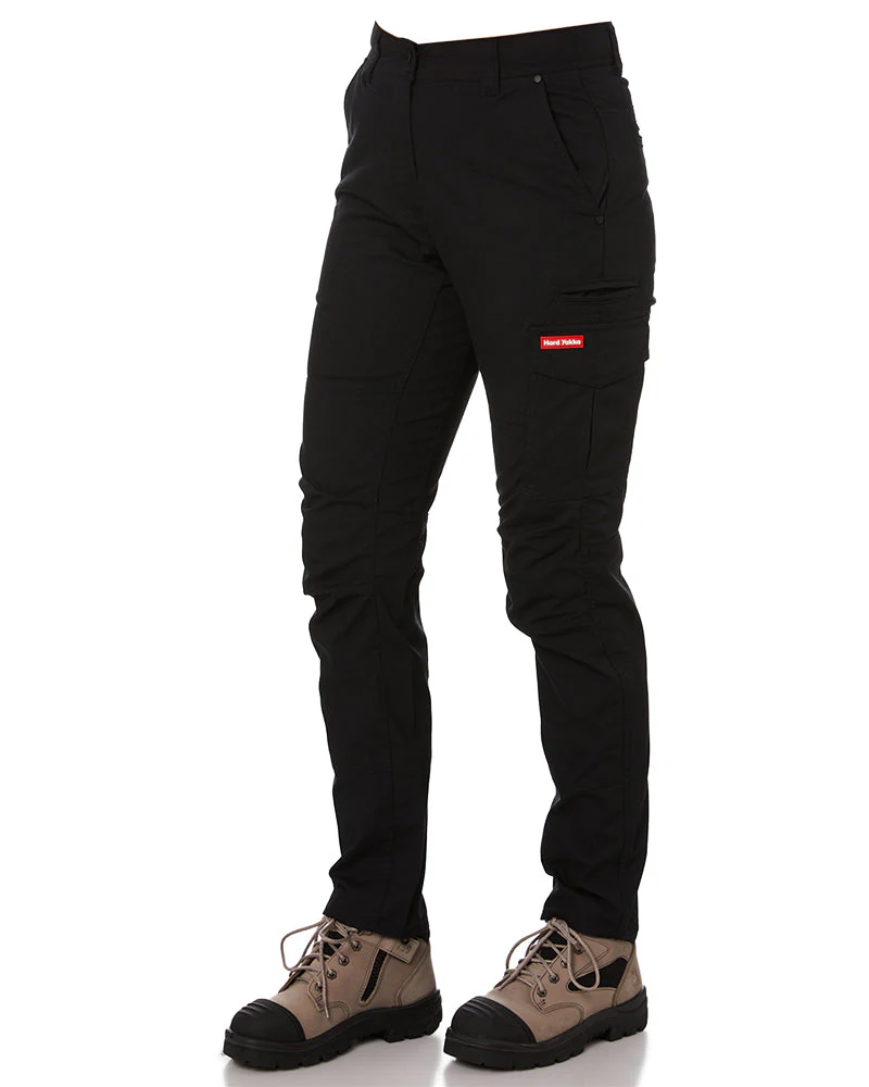 Womens Ripstop Cargo Pant - Black - Image 3