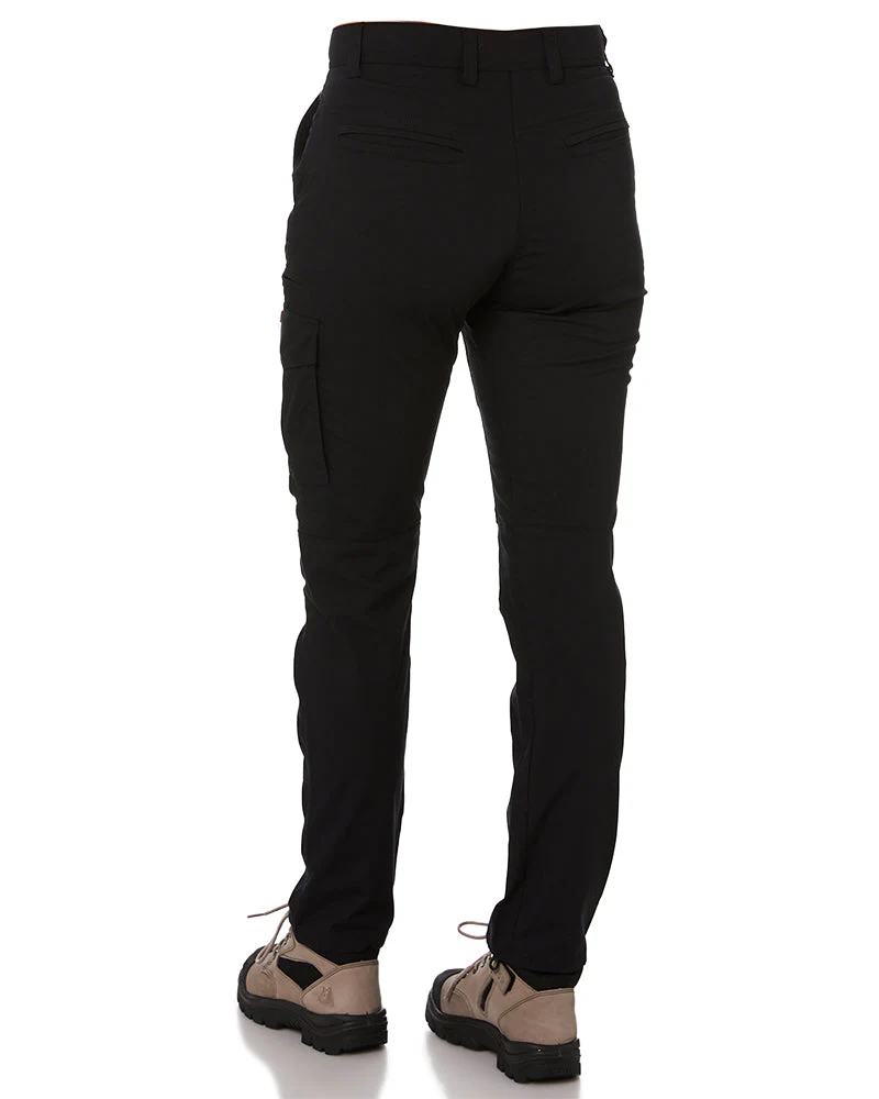 Womens Ripstop Cargo Pant - Black - Image 4