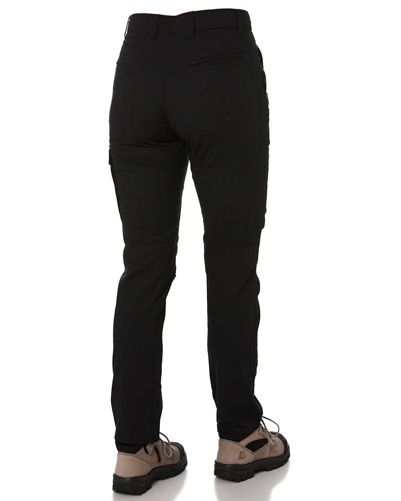 Womens Ripstop Cargo Pant - Black - Image 5
