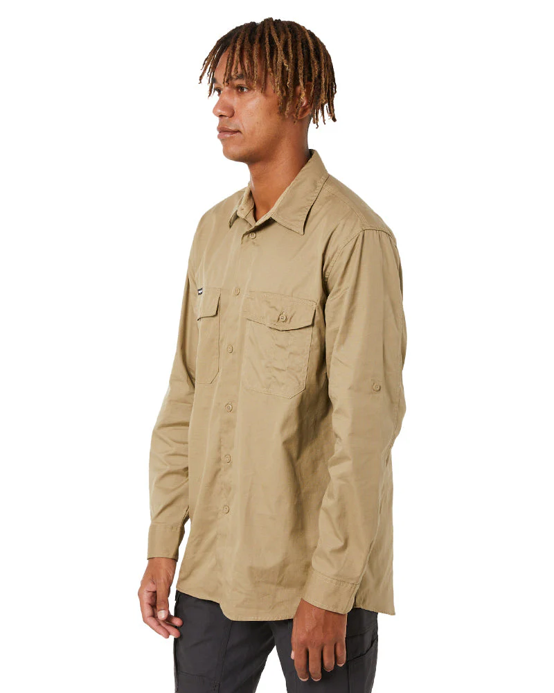 Workcool 2 Long Sleeve Shirt - Khaki - Image 3