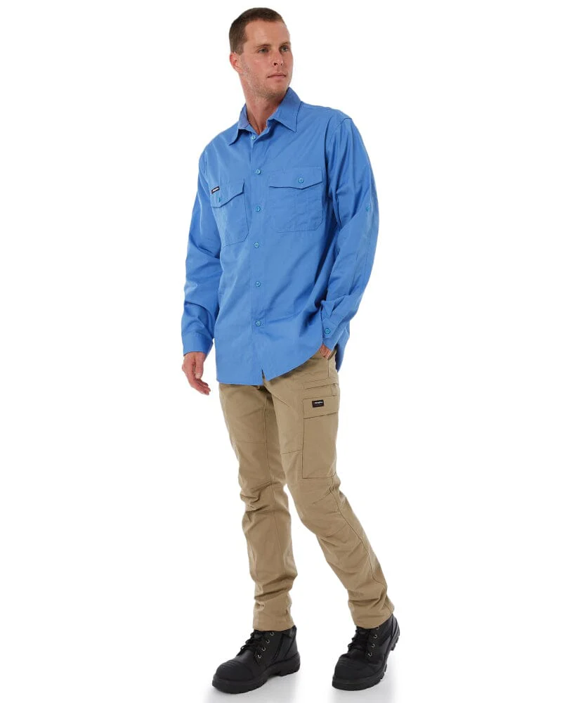 Workcool 2 Long Sleeve Shirt - Sky - Image 2