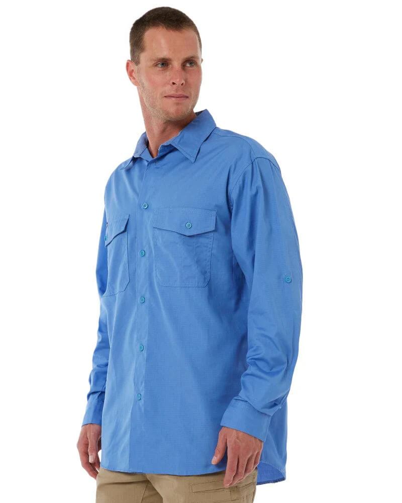 Workcool 2 Long Sleeve Shirt - Sky - Image 3