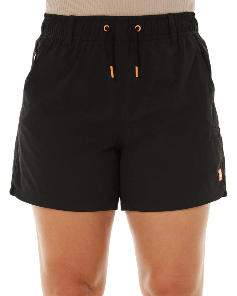 Tradies Womens Z-Lite Comfort Short 2 Value Pack - Black - Image 2