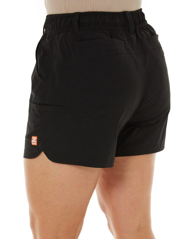 Tradies Womens Z-Lite Comfort Short 2 Value Pack - Black - Image 4