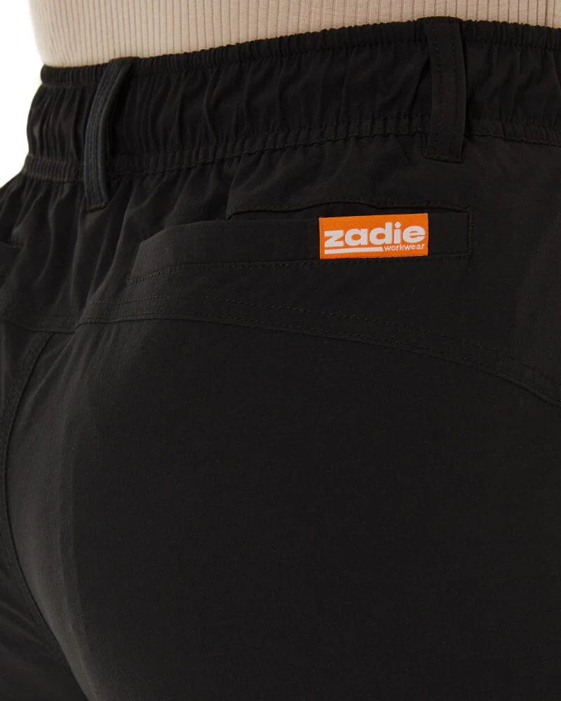 Tradies Womens Z-Lite Comfort Short 2 Value Pack - Black - Image 5