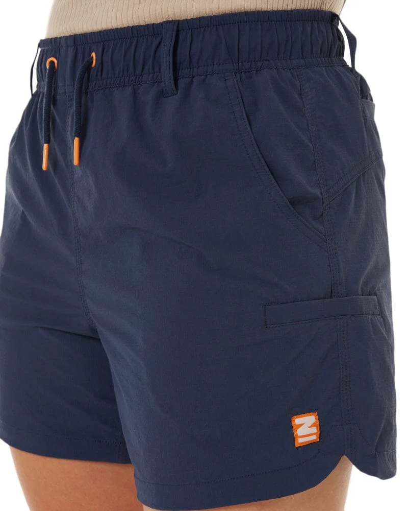 Tradies Womens Z-Lite Comfort Short 2 Value Pack - Navy - Image 3