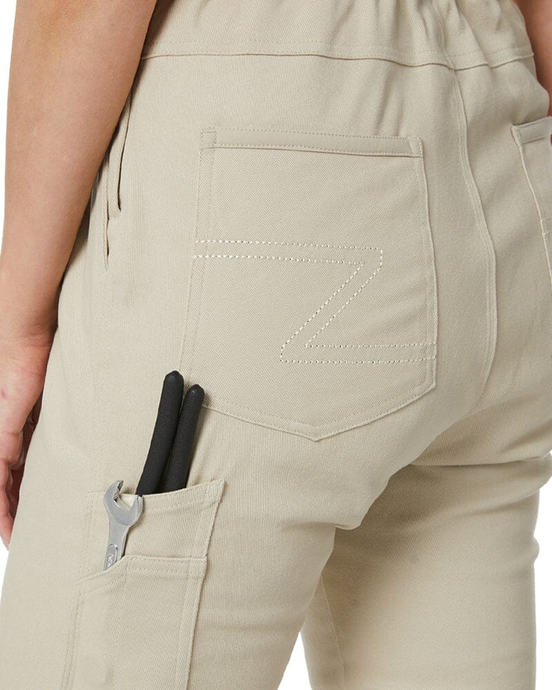 The Grind Womens Overall - Stone - Image 16