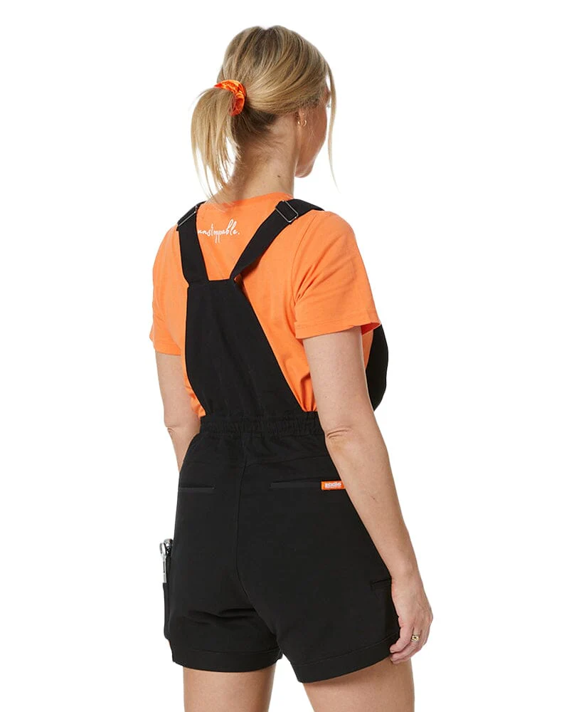 The Grind Womens Shortall - Black - Image 5
