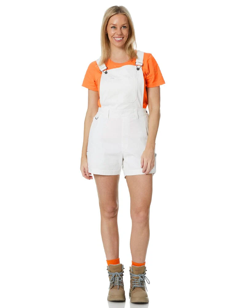 The Grind Womens Shortall - White - Image 11