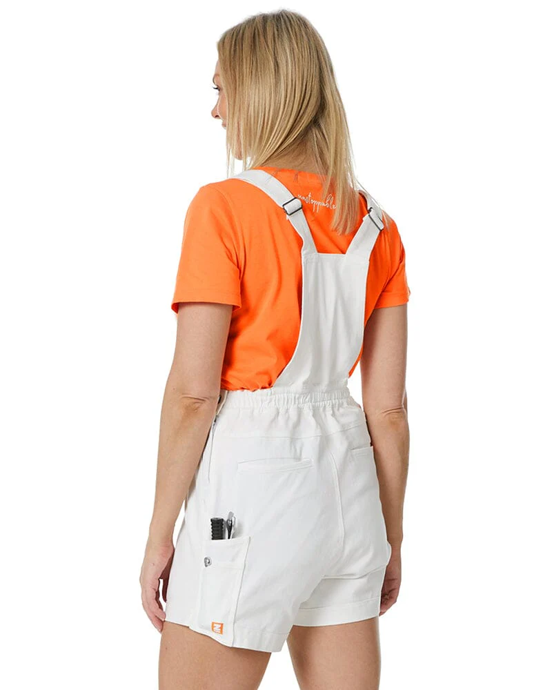 The Grind Womens Shortall - White - Image 13