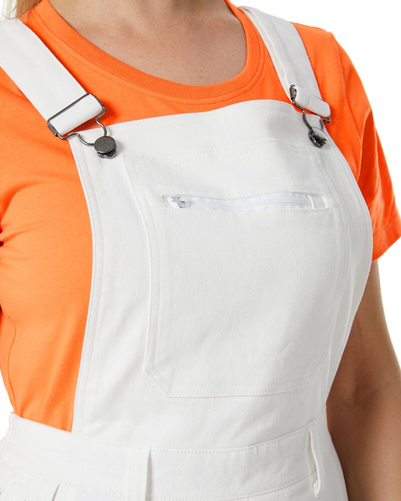The Grind Womens Shortall - White - Image 15