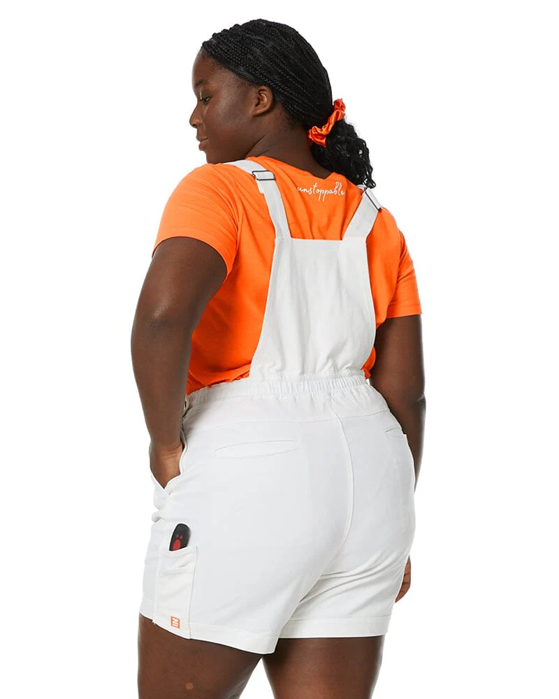 The Grind Womens Shortall - White - Image 4