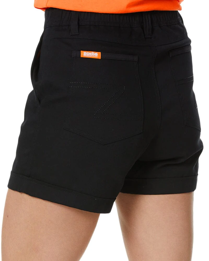 The Middy Womens Short - Black - Image 4