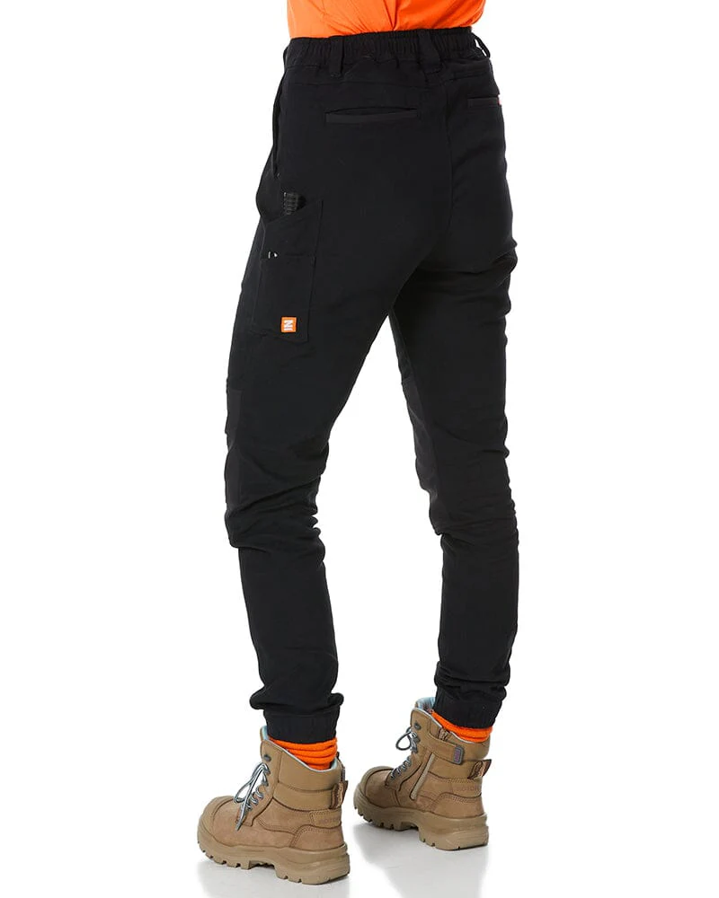 The Workz Womens Pant - Black - Image 4