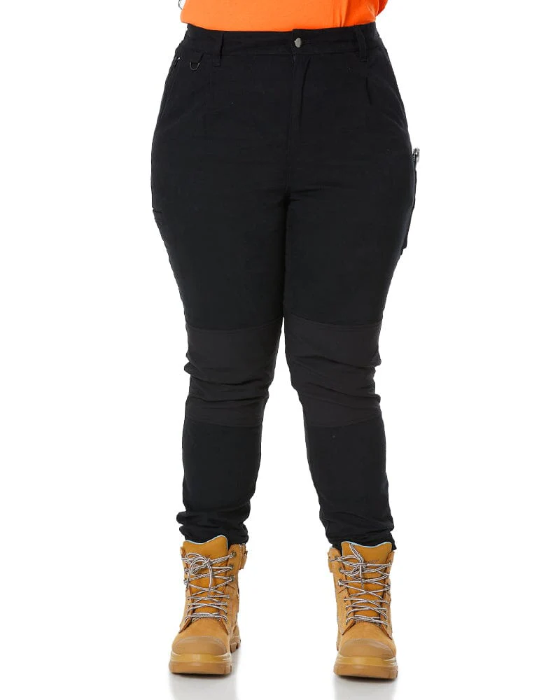 The Workz Womens Pant - Black - Image 6