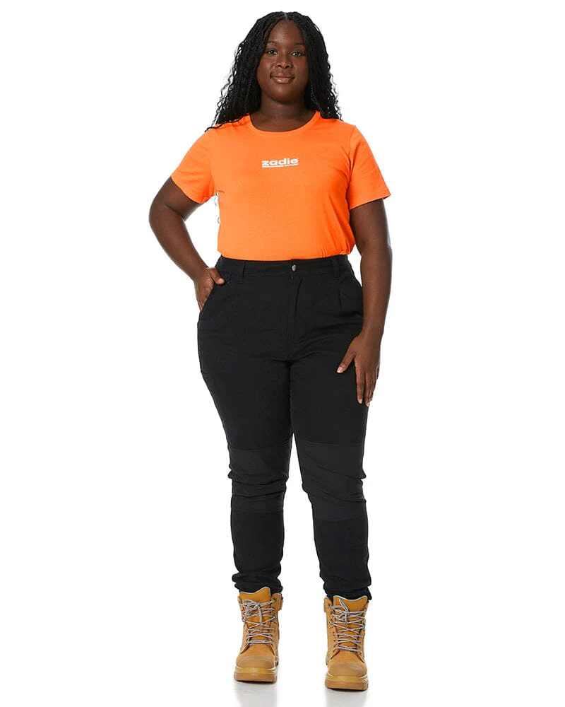 The Workz Womens Pant - Black - Image 7