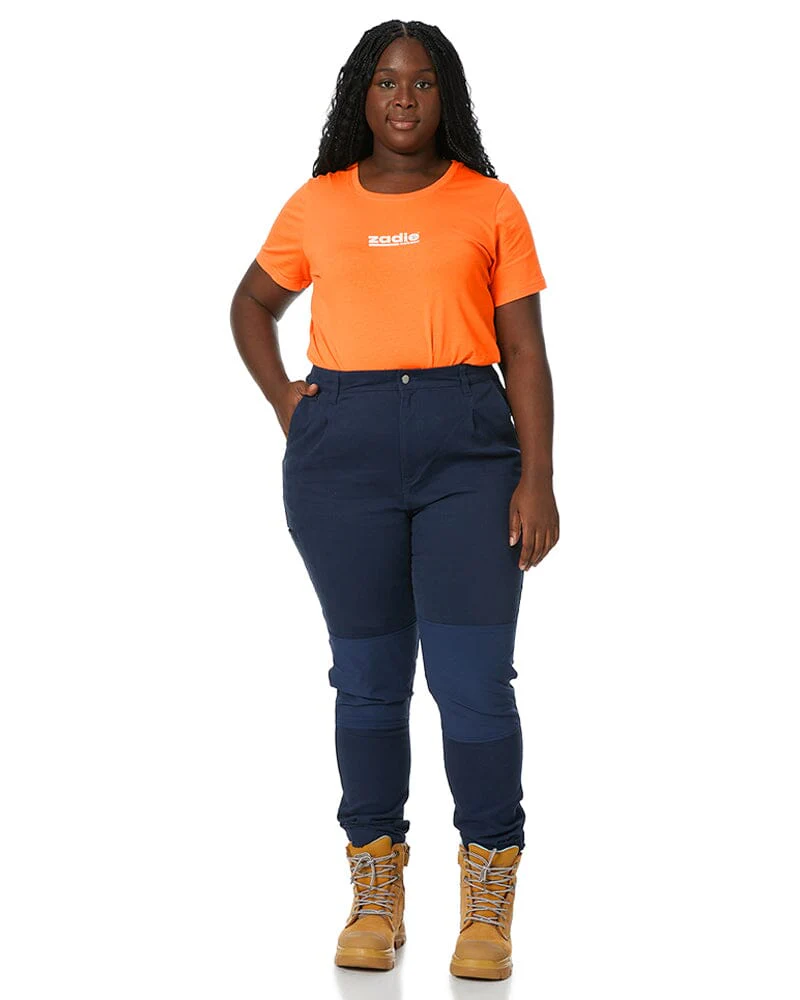 The Workz Womens Pant - Navy - Image 10