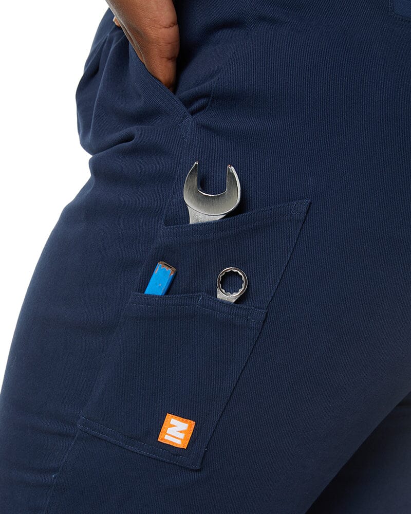 The Workz Womens Pant - Navy - Image 17